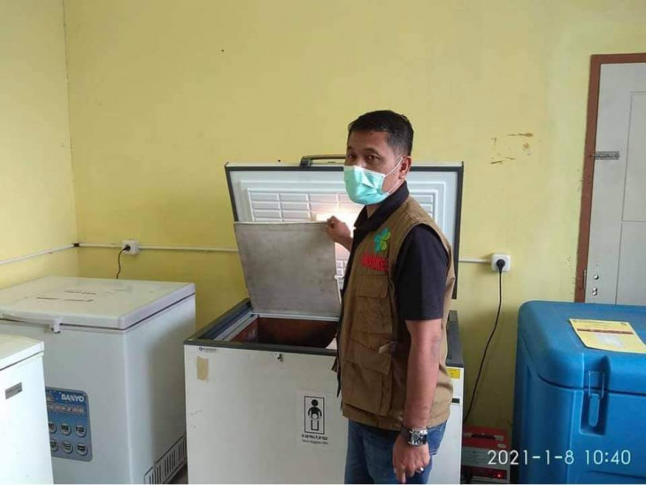 Vaksin Covid-19 Sinovac tiba Di Kampar, Tahap Awal 10 Tokoh Kampar Akan Disuntik.