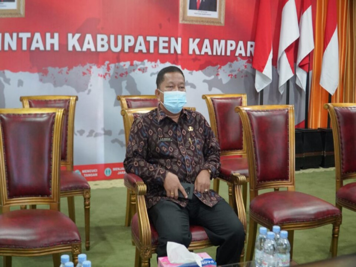 Pemkab Kampar dan BPN Siap Sukseskan Program PTSL.