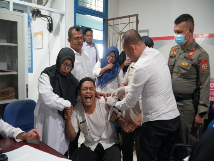 Hari ini Sebanyak 10 OPD Lakukan Vaksinasi Tahap Tiga.