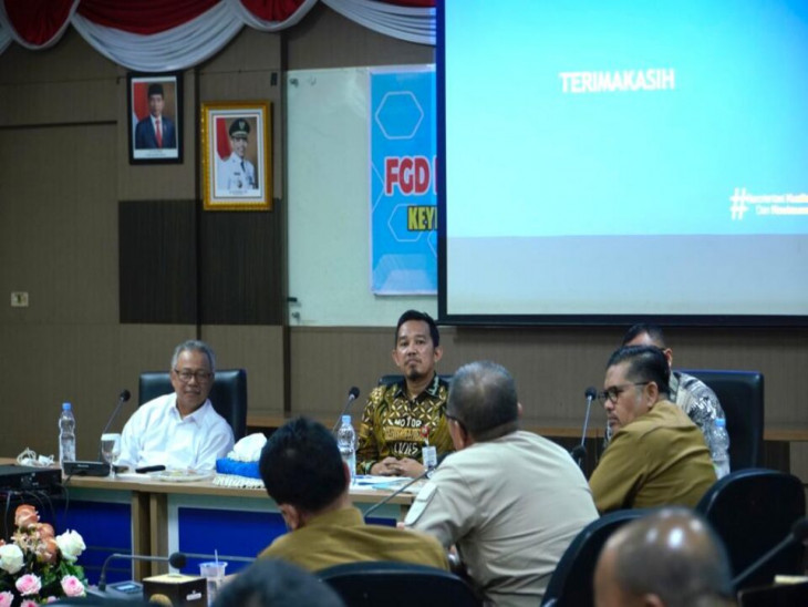 Matangkan Penerapan SPBE Kampar, Diskominfo Kampar Lakukan FGD Data Rencana SPBE Tahun 2022