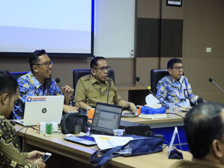 Penilaian Penyelenggaraan Pelayanan Publik Tahun 2022, Perwakilan Ombudsman RI Provinsi Riau Kunjungi Kampar