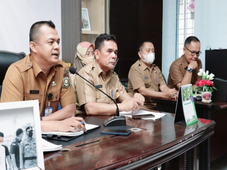 Tingkatkan Layanan Publik melalui SP4N LAPOR , Pemkab Kampar Tindak Lanjuti Kesepakatan Kemenpan RB, KSP dan Ombudsman.