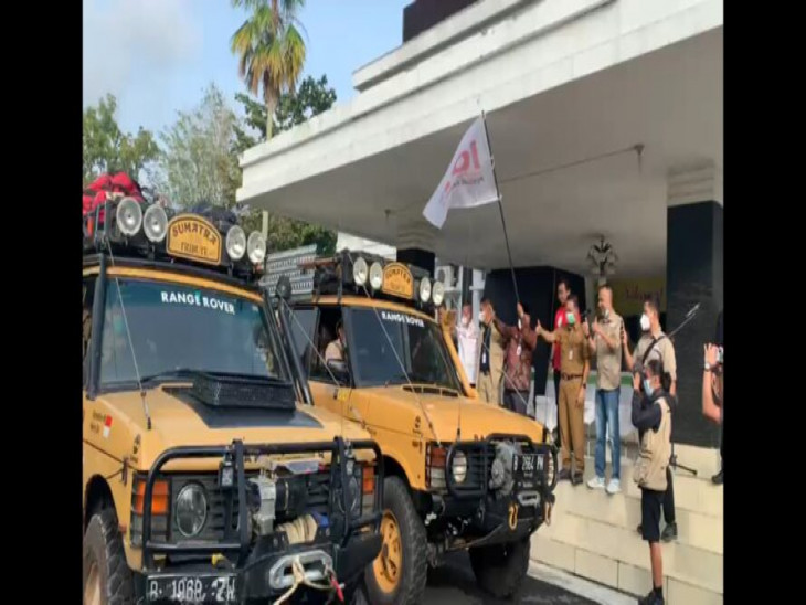 125 Peserta Sumatera Tribute 1982 Camel Trophy Dilepas, Sekda Kampar : Kenalkan Kampar Miliki Destinasi Wisata dan Kuliner yang Banyak