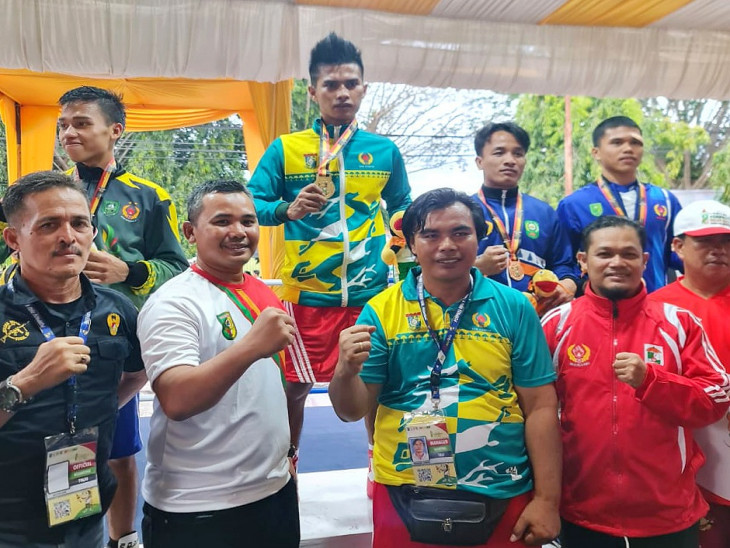 Hasil Peralihan Medali Pekan Olahraga Provinsi ke-X Riau di hari ke-7, Peringkat 4, Kampar Kumpulkan 38 emas, 34 perak, 48 perunggu