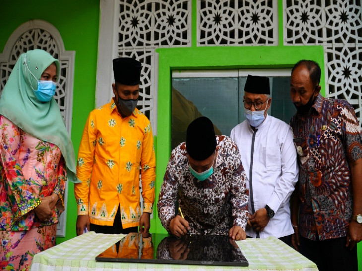 Bupati Resmikan PAUD dan Masjid Atthayyibah Perumahan YLZ