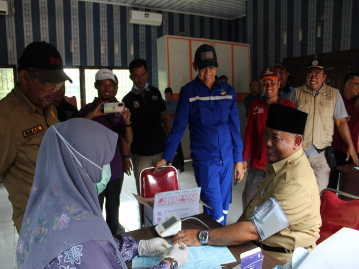 Apresiasi pelaksanaan, Pj. Bupati Kampar harapkan kegiatan Qurban dan Aksi Donor Darah Dinas Sosial dapat dijadwalkan secara rutin.