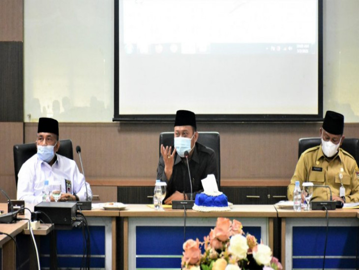 Bupati Kampar Pimpin Rapat Akhir Persiapan Pelaksanaan MTQ Ke 51 Tingkat Kabupaten Kampar