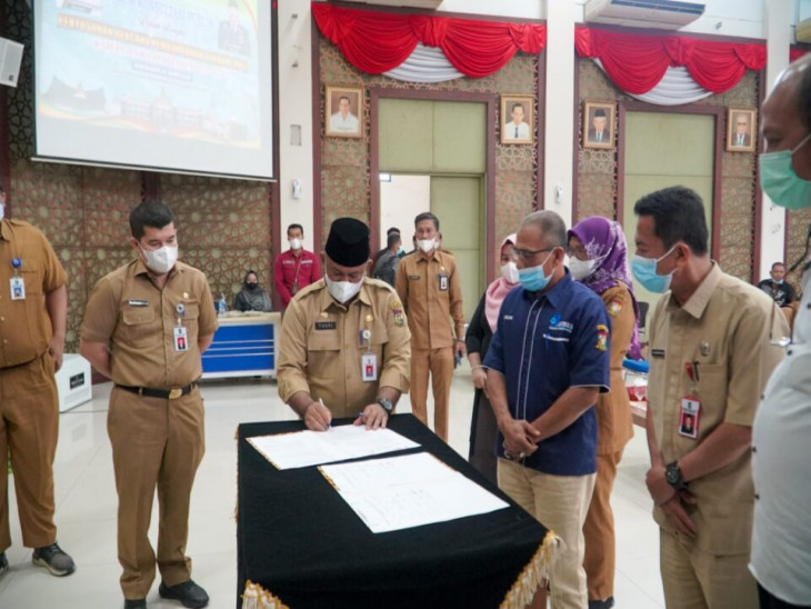 Bappeda Kampar Gelar FKP Penyusunan RPD Kampar Tahun 2023-2026