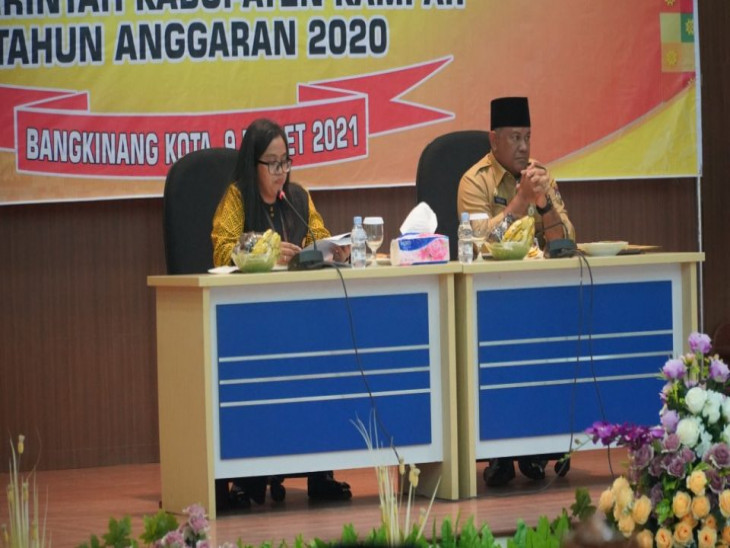 BPK RI Perwakilan Provinsi Riau Lakukan Entry Meeting Pemeriksaan Laporan Keuangan Pemda Kabupaten Kampar Tahun Anggaran 2020