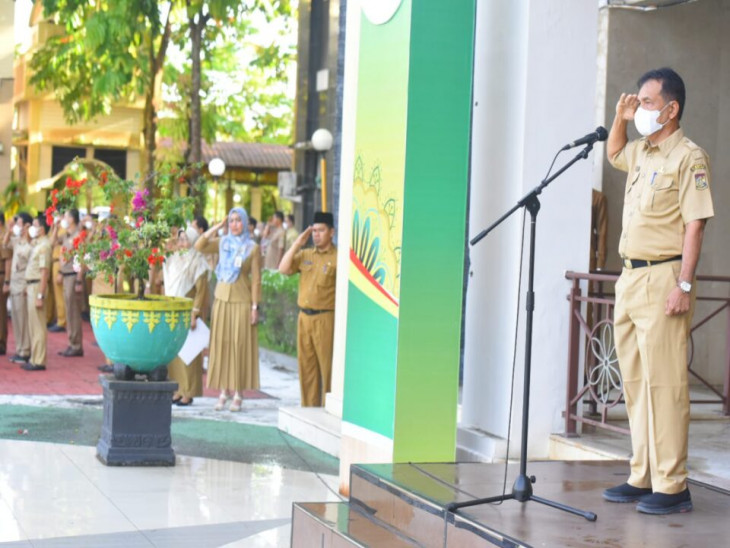 Bupati Kampar ; Masuk Level 3, Apel Bagi ASN Kembali Akan Ditiadakan