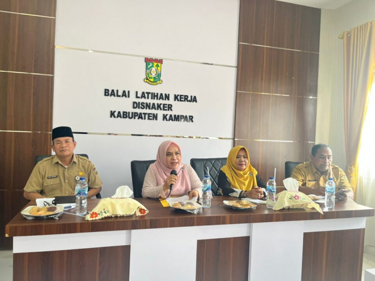 Pimpin Rapat Dekranasda, Deswita Kamsol Minta Sukseskan Program Dekranasda Majukan Industri Kecil. .