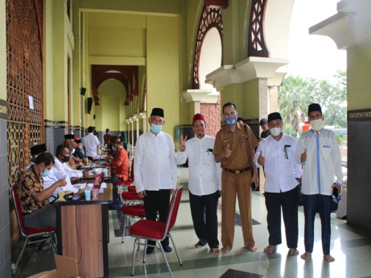 Ketua LPTQ Kampar, Tinjau Langsung Pendaftaran Faktual Peserta MTQ