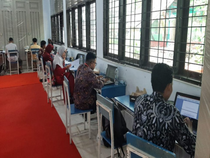 20 Peserta Putra/Putri ikuti Musabaqah Makalah Al-qur’an Babak Penyisihan di SMA 1 Bangkinang