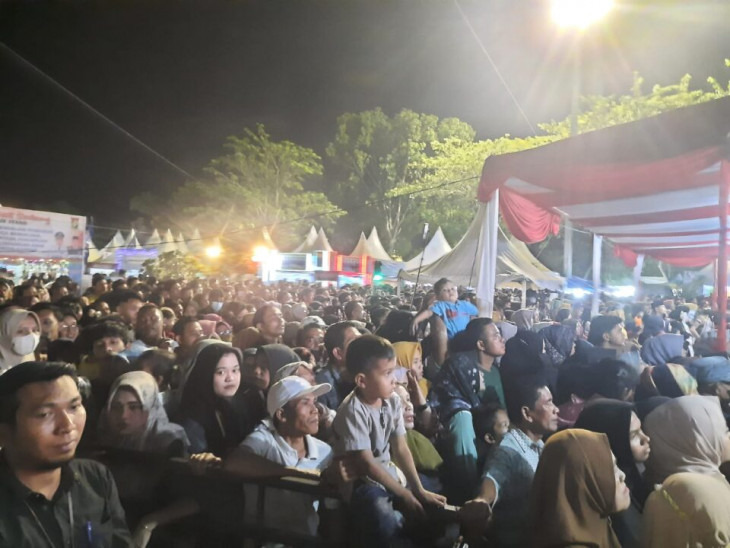 Luar Biasa,Antusias Penutupan Bagholek Godang di Padati dan Penuh Sesak Pengunjung