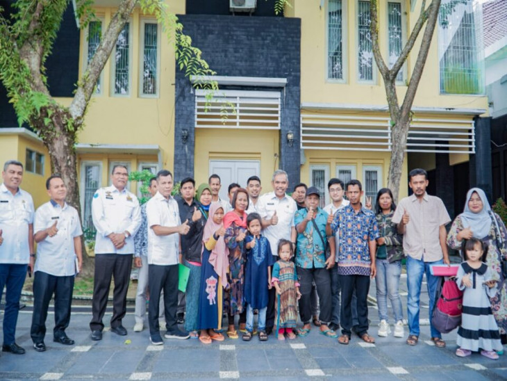 Terkait Persoaalan Lahan Seluas 377 Hektar, di Koto Garo, Pj Bupati Kampar Terima Audiensi Kubangga Riau