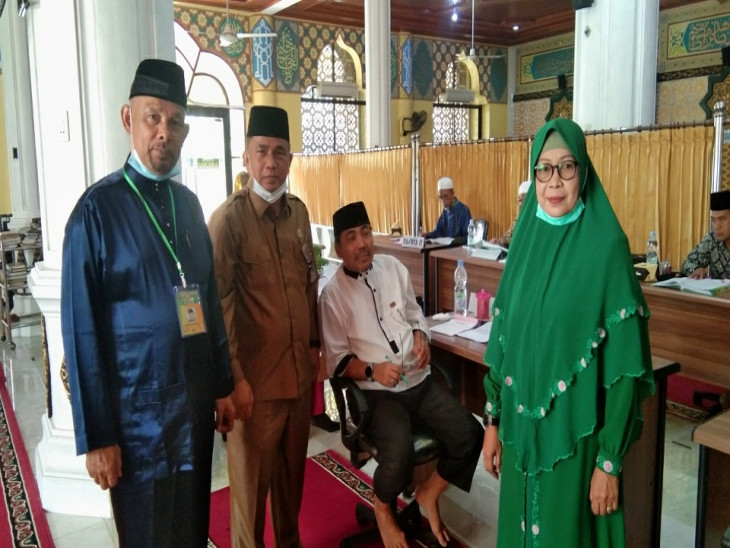 Kepala Kemenag dan Ketua LPTQ Kampar Tinjau Perlombaan MTQ