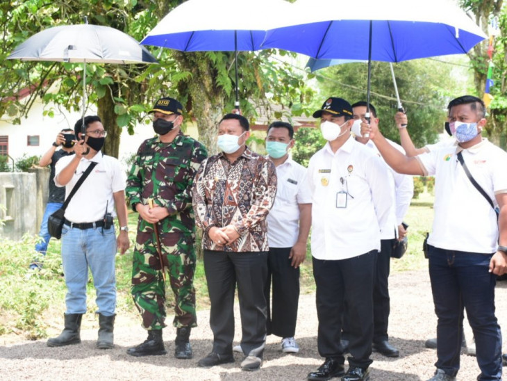 Bupati Kampar Dampingi Sekjen Dewan Ketanahan Nasional Kunker ke PT Sinarmas