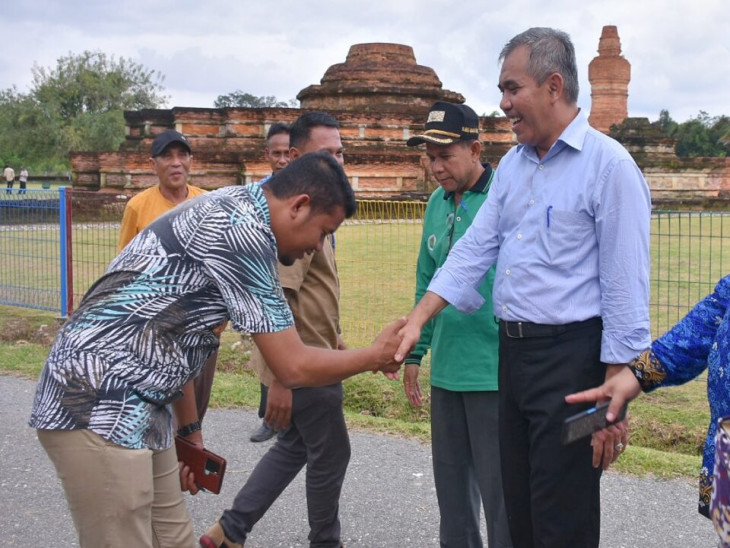 H-2 Pelaksanaan Tour De Muara Takus, Pj. Bupati Kampar Tinjau Lintasan Tour Pekanbaru – Muara Takus