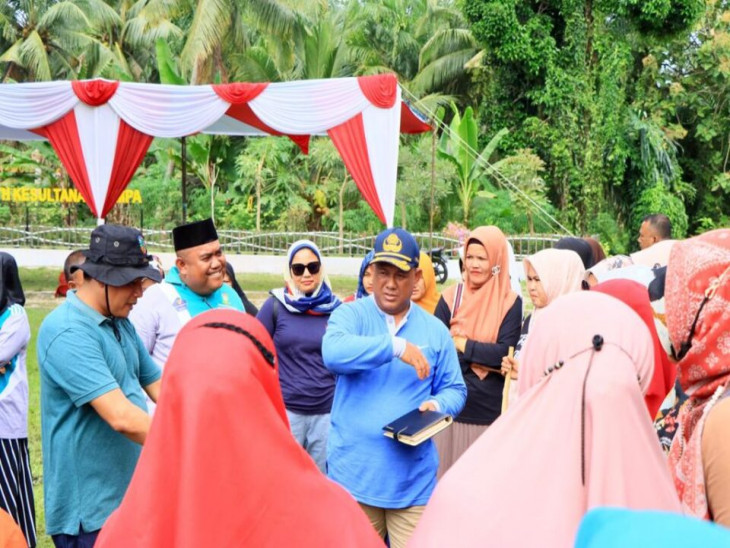 Pastikan Kesiapan Tour De Muara Takus, Menjelang H-1 Sekda Kampar Tinjau Pit Stop.