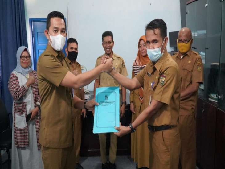 Dinas Kominfo Kampar Gelar Sertijab Kadis Baru