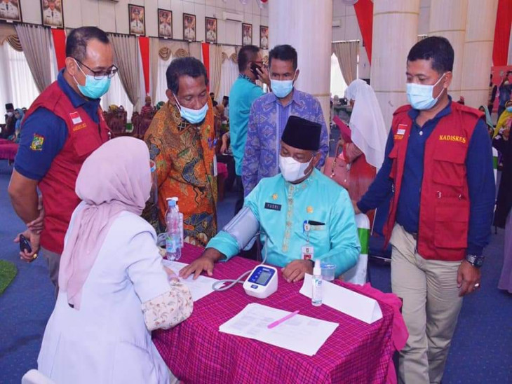 ASN PEMKAB KAMPAR DIVAKSINASI