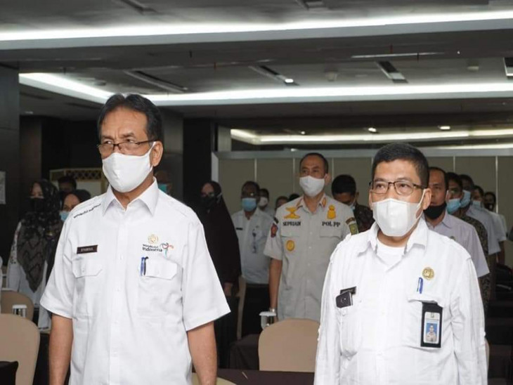 Bupati Kampar, Ikuti Sosialisasi Dan Pembinaan Pelaksanaan Agenda Reformasi Birokrasi Provinsi Riau