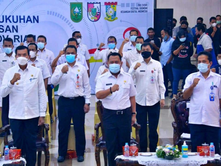 Kabupaten Kampar jadi Salah Satu pilot project TP2DD di Provinsi Riau.