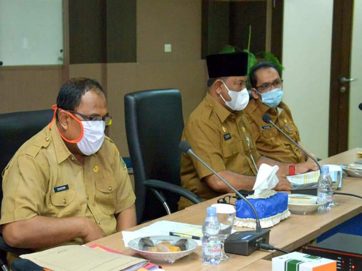 Bupati Pimpin Rapat Bersama OPD Tentang Percepatan Administrasi Keuangan
