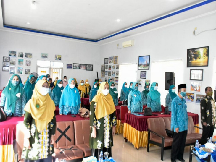 TP PKK Kampar Gelar Lomba Rias Pengantin dan Hafalan Surat Pendek.