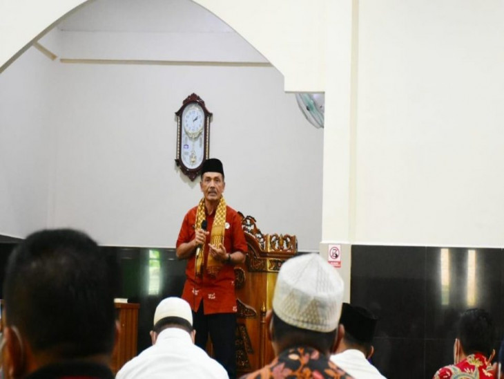 Penggagas Masjid Al Ikhlas Sambut Baik Kunjungan Pemda Kampar