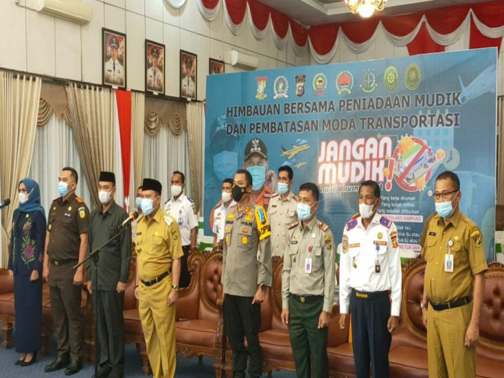 Bupati Kampar Tegaskan Masyarakat untuk tidak Melakukan Mudik