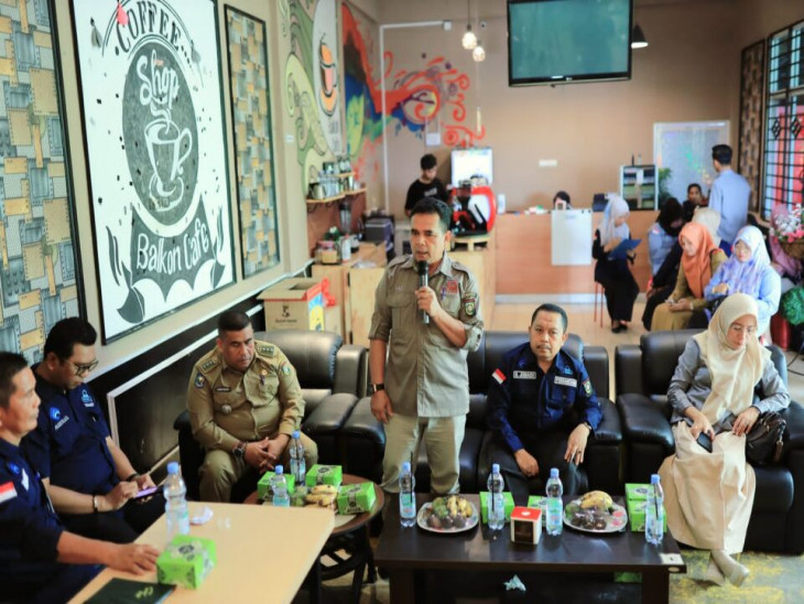 Diskominfo Kampar Gelar Pertemuan dengan Seluruh Operator Persandian Se-Kabupaten Kampar.