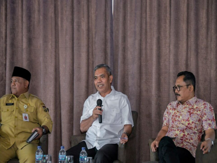 Pj Bupati Kampar Gelar Coffe Morning Dan Temu Ramah Dengan Seluruh Perusahaan Yang Beroperasi Di Kampar.