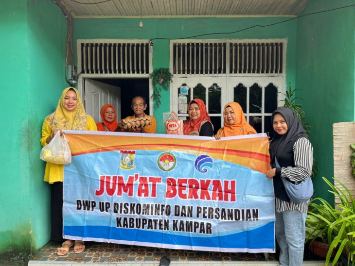 Sempena 1 Muharram DWP UP Kominfo Gelar Jum’at Berkah dan Tausiah Agama.