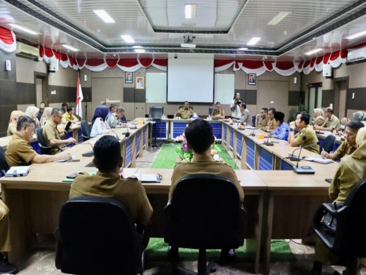 Persiapan Riau Expo, Sekda Kampar Gelar Rapat bersama Perangkat Daerah.