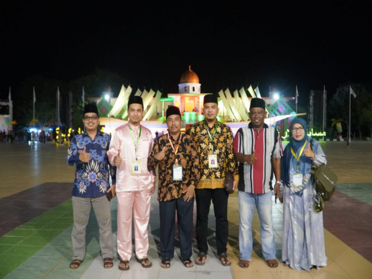 Dua Perwakilan Kafilah Kampar Berjuang di Babak Final Di Arena Utama MTQ XL Rokan Hilir