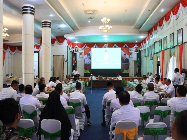 Pj. Bupati Kampar Launching Aplikasi Sip Ganteng, Percepat dan Permudah Dalam Pelayanan Transaksi Keuangan Daerah