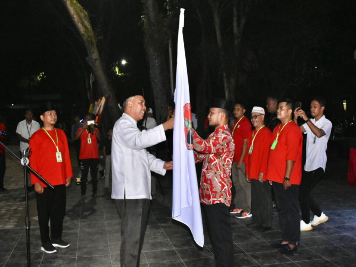 Pj Bupati Kampar Resmi Lantik Seniman Batobo Kampar.