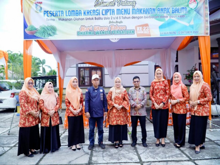 29 DW UP Ikuti Lomba Cipta Menu bahan Daun Kelor Semarak HUT DWP ke-23, DW UP PUPR Raih Yang Terbaik, Juara II dan III diraih BPKAD dan Diskominfo Kampar.