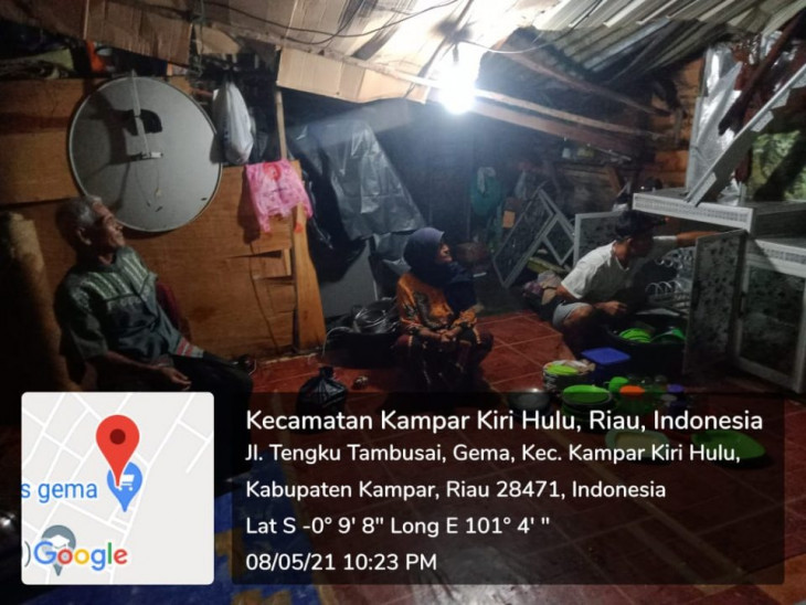 Puting Beliung di Desa Gema Akibatkan 21 Rumah Rusak.