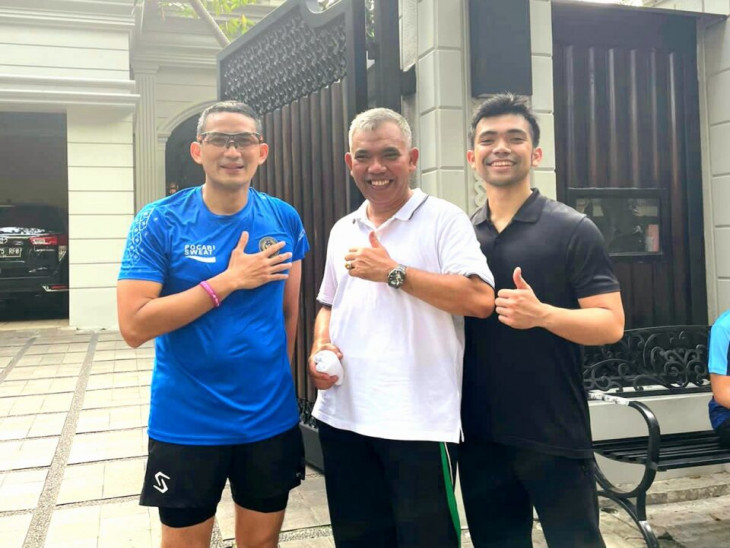 Bertemu Menparekraf Sandiaga Uno, Pj Bupati Kampar Berupaya Menggalakkan Pengembangan Pariwisata dan Ekonomi Kreatif.