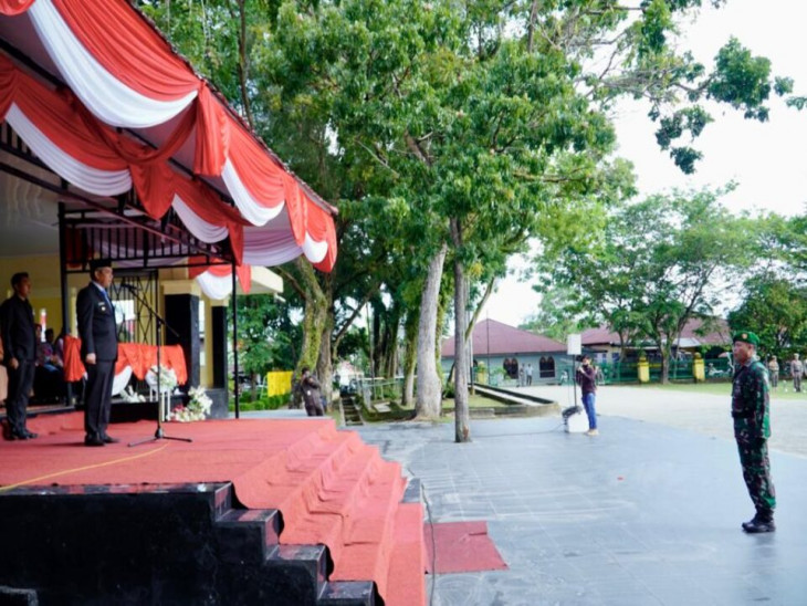 Pj Bupati Kampar Pimpin Langsung Upacara Peringatan Hari Kesaktian Pancasila.