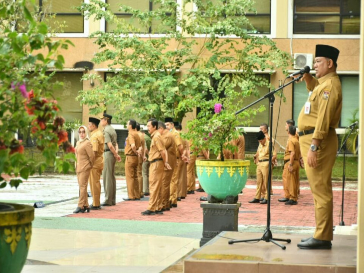 Terkait Data Tenaga Non ASN, Sekda Kampar Ingatkan Seluruh OPD agar Tidak ada yang Tertinggal.