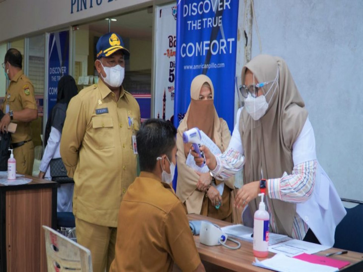 Pemkab Kampar Gelar Program Vaksinasi Massal Covid -19