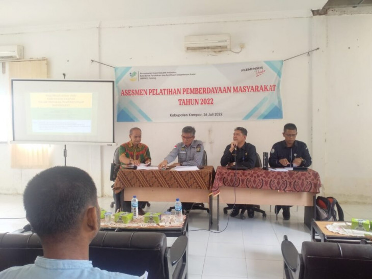 Jadi Pemateri, Kadis Sosial Motivasi KPM pada Asesmen Pemberdayaan Masyarakat