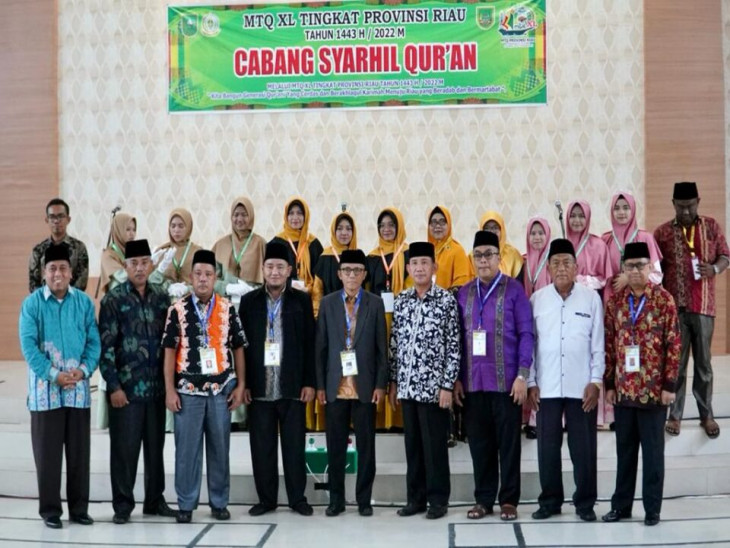 10 Peserta Kafilah Kabupaten Kampar Melaju Ke Babak Final MTQ ke 40 Rohil,