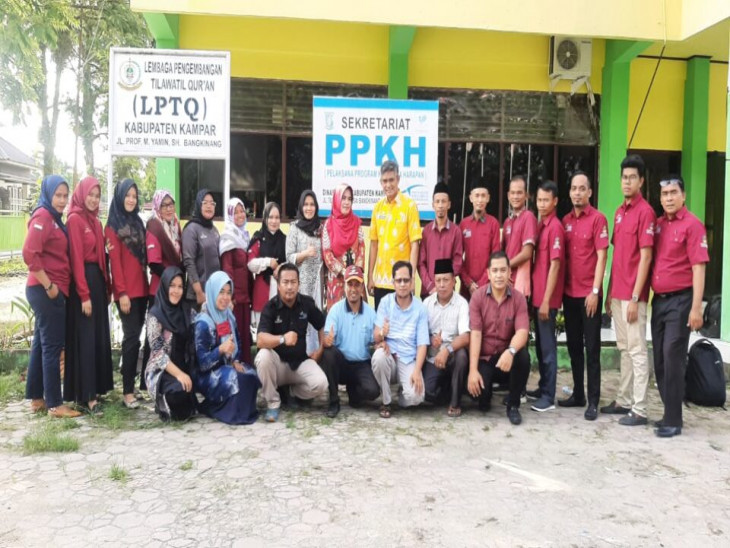 Pendamping PKH Se-Kabupaten Kampar diminta Bekerja dengan Tulus Sepenuh Hati dan Profesional.