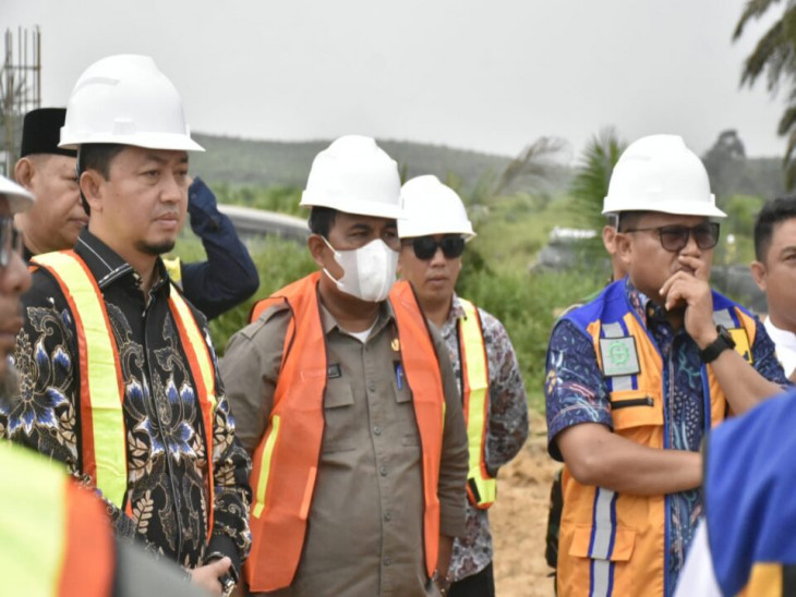 Delapan Tahun Menjadi Dambaan, Akhirnya SPAM di tiga Desa di Kecamatan Tapung Hulu Mulai Dibangun.