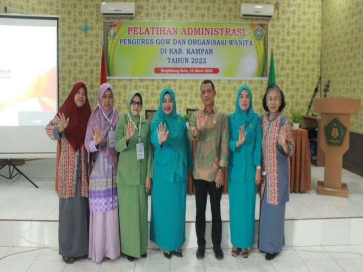 Tertib Administrasi Organisasi Wanita, GOW Kampar Adakan Pelatihan Administrasi.
