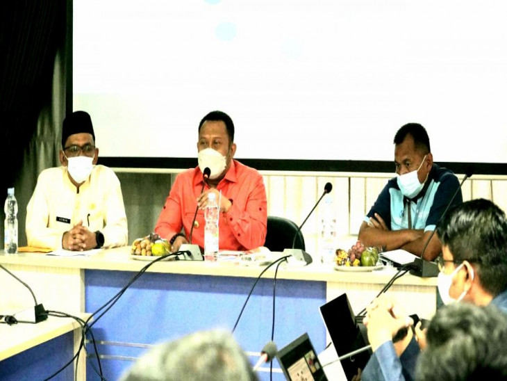 Pimpin Rapat Teknis Satu Data, Bupati Kampar Minta Sajikan Data Yang Akurat